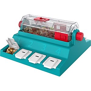 KADTC Beer Barrel Puzzle Feeder Dog Toy, Green