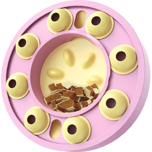 KADTC Wheel Puzzle Cat Toy, Purple