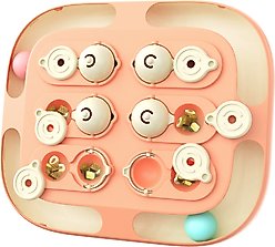 KADTC Treasure Chest 2 In 1 Puzzle Cat Toy, Pink