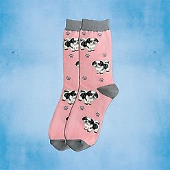 E&S PETS Shih Tzu Full Body Socks, Pink, one size slide 2 of 4