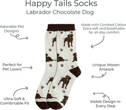 E&S PETS Chocolate Labrador Full Body Socks, Teal, one size slide 2 of 4