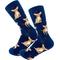 Show in main carousel: E&S PETS Tan Chihuahua Full Body Socks, Blue, one size slide 4 of 4