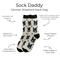 Show in main carousel: E&S PETS Black German Shepherd Sock Daddy, Grey, one size slide 2 of 5