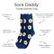 Show in main carousel: E&S PETS Goldendoodle Sock Daddy, Blue, one size slide 2 of 4