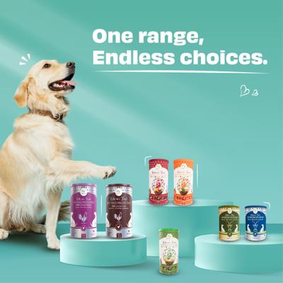 Show full view: Pawfect Nature's Feast Goat Meat Grain-Free All Natural Freeze-Dried Dog Training Treat, 1.76-oz canister slide 7 of 11