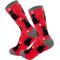 Show in main carousel: E&S PETS Black Cat Full Body Socks, Red, one size slide 4 of 4