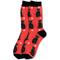 Show in main carousel: E&S PETS Black Cat Full Body Socks, Red, one size slide 1 of 4