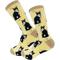 Show in main carousel: E&S PETS Black & White Cat Full Body Socks, Yellow, one size slide 4 of 4