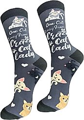 E&S PETS Valentine's Day I Love My Cat Full Body Socks, Light Blue, one size slide 2 of 4