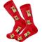 Show in main carousel: E&S PETS Yorkie Full Body Socks, Red, one size slide 4 of 4