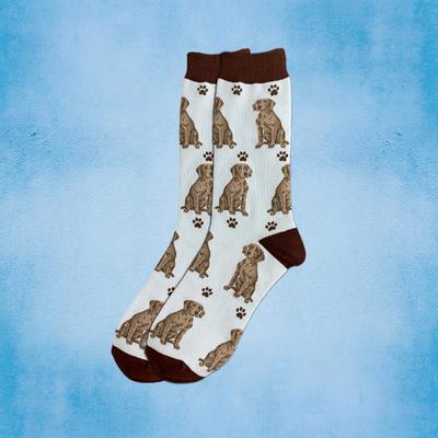 Show full view: E&S PETS Weimaraner Full Body Socks, Teal, one size slide 4 of 4