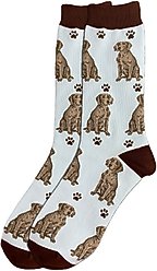 E&S PETS Weimaraner Full Body Socks, Teal, one size