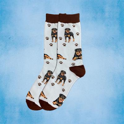 Show full view: E&S PETS Rottweiler Full Body Socks, Teal, one size slide 4 of 4