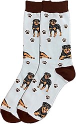 E&S PETS Rottweiler Full Body Socks, Teal, one size