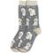 Show in main carousel: E&S PETS Bichon Full Body Socks, Grey, one size slide 1 of 5