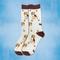Show in main carousel: E&S PETS Beagle Full Body Socks, Teal, one size slide 3 of 4