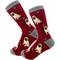 Show in main carousel: E&S PETS Pug Full Body Socks, Red, one size slide 4 of 4