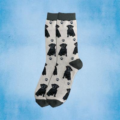Show full view: E&S PETS Pug Full Body Socks, Grey, one size slide 3 of 4