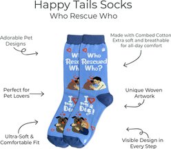 E&S PETS Rescue Full Body Socks, Light Blue, one size slide 2 of 4