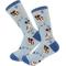 Show in main carousel: E&S PETS Jack Russell Terrier Full Body Socks, Light Blue, one size slide 4 of 4
