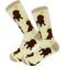 Show in main carousel: E&S PETS Red Dachshund Full Body Socks, Cream, one size slide 4 of 4
