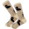 Show in main carousel: E&S PETS Black Dachshund Full Body Socks, Cream, one size slide 4 of 4