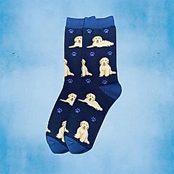 E&S PETS Goldendoodle Full Body Socks, Blue, one size slide 2 of 4