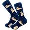 Show in main carousel: E&S PETS Goldendoodle Full Body Socks, Blue, one size slide 4 of 5