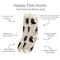 Show in main carousel: E&S PETS Black Dachshund Full Body Socks, Cream, one size slide 2 of 4