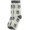 Show in main carousel: E&S PETS Silver Tabby Sock Daddy, Grey, one size slide 1 of 4