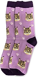 E&S PETS Maine Coon Sock Daddy, Purple, one size