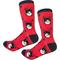 Show in main carousel: E&S PETS Black & White Cat Sock Daddy, Red, one size slide 4 of 4