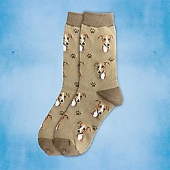 E&S PETS Greyhound Sock Daddy, Brown, one size slide 2 of 4