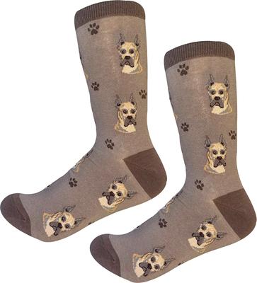 Show full view: E&S PETS Greyhound Sock Daddy, Brown, one size slide 4 of 4