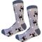 Show in main carousel: E&S PETS Rat Terrier Sock Daddy, Grey, one size slide 4 of 4