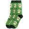 Show in main carousel: E&S PETS Tan Shih Tzu Sock Daddy, Green, one size slide 1 of 4