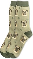 E&S PETS English Mastiff Sock Daddy, Green, one size
