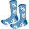 Show in main carousel: E&S PETS White German Shepherd Sock Daddy, Light Blue, one size slide 4 of 4
