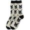 Show in main carousel: E&S PETS Black German Shepherd Sock Daddy, Grey, one size slide 1 of 5