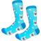 Show in main carousel: E&S PETS French Bulldog Sock Daddy, Teal, one size slide 4 of 4