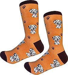 E&S PETS Dalmatian Sock Daddy, Orange, one size slide 2 of 4