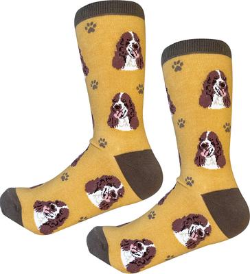 Show full view: E&S PETS Springer Spaniel Sock Daddy, Orange, one size slide 4 of 4
