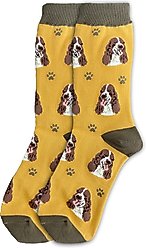 E&S PETS Springer Spaniel Sock Daddy, Orange, one size