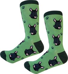 E&S PETS Scottie Sock Daddy, Green, one size slide 2 of 4