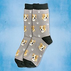 E&S PETS Pit Bull Sock Daddy, Grey, one size slide 2 of 4