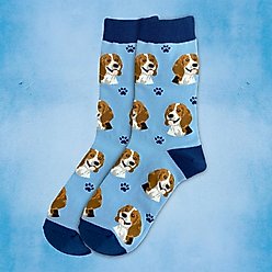 E&S PETS Beagle Sock Daddy, Light Blue, one size slide 2 of 4