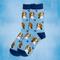 Show in main carousel: E&S PETS Beagle Sock Daddy, Light Blue, one size slide 3 of 4