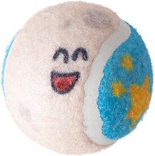 Show full view: Snugarooz Deep Space Tennis Balls Squeaky Dog Plush Toy, Multi, 3 pack slide 4 of 9