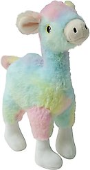 Snugarooz Ally the Alpaca Squeaky Dog Plush Toy, Multi