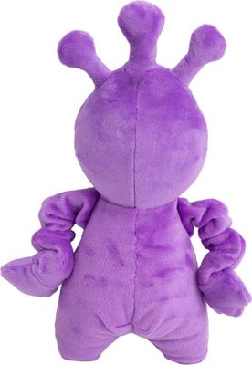 Show full view: Snugarooz Starla the Alien Squeaky Dog Plush Toy, Purple slide 3 of 7